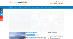 Desktop Screenshot of gardatravelclub.com